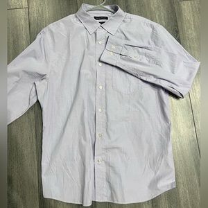 Banana Republic Button Up - L - Light Purple